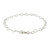 Heart Motif Sterling Silver Link Bracelet from Thailand 'Lots of Love'
