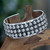 Sterling Silver Cuff Bracelet from Indonesia 'Linear Power'