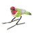 Handcrafted Red-Headed Anna's Hummingbird Ceramic Figurine 'Anna's Hummingbird' Handcrafted Red-Headed Anna's Hummingbird Ceramic Figurine 'Anna's Hummingbird'