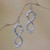 Artisan Crafted Sterling Silver Dragon Dangle Earrings 'Infinite Dragon'