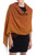 Hand Woven Orange Alpaca Blend Shawl from Peru 'Glorious Warmth'