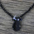 Hand Crafted Beaded Chalcedony Necklace from Thailand 'In Dreams'