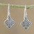 Celtic Knot Sterling Silver Dangle Earrings from Thailand 'Celtic Style'