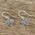 Celtic Knot Sterling Silver Dangle Earrings from Thailand 'Celtic Style'