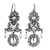 Cultured Pearl Filigree Dangle Earrings from Mexico 'Evolution of Style'