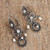 Cultured Pearl Filigree Dangle Earrings from Mexico 'Evolution of Style'