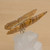 Jasper Butterfly on Quartz Nugget Figurine from Brazil 'Earth and Wind'