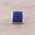 Modern Lapis Lazuli Ring Crafted in India 'Might'