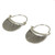 Silver Hoop Earrings 'Diva'