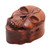 Suar Wood Skull Puzzle Box Crafted in Bali 'Skull Keeper'