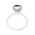 Heart-Shaped Sodalite Cocktail Ring from India 'Gemstone Heart'