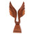 Suar Wood Wing Sculpture Handcrafted in Bali 'I Will Fly'