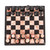 Marble Chess Set in Black and Pink from Mexico 7.5 in. 'Black and Pink Challenge'