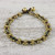 Agate Adjustable Beaded Anklet from Thailand 'Musical Dream'