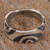 Modern Taxco Sterling Silver Band Ring from Mexico 'Wavy Labyrinth'