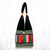 Thai Multicolored Cotton Shoulder Bag with Geometric Motif 'Ardent Thai'