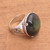 Labradorite Domed Cocktail Ring from Bali 'Cosmic Dome'