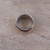 Handcrafted Sterling Silver Copper and Brass Meditation Ring 'Spinning Trio'