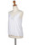 Floral Embroidered Rayon Tank Top in Snow White from Bali 'Snow White Kerawang'