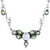 Peridot and Cultured Pearl Pendant Necklace from India 'Green Grove'