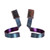 Modern Titanium Plated Sterling Silver Drop Earrings 'Modern Ribbons'