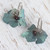 Leaf Motif Agate Dangle Earrings from Mexico 'Vine'