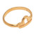 18k Gold Plated Sterling Silver Libra Band Ring 'Golden Libra'
