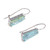 Handcrafted Roman Glass Drop Earrings from Thailand 'Roman Towers'