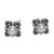 Loop Motif Cultured Pearl Stud Earrings from Bali 'Cute Glow'