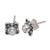 Loop Motif Cultured Pearl Stud Earrings from Bali 'Cute Glow'