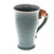 Elephant-Themed Celadon Ceramic Mug from Thailand 'Elephant Handle in Green'