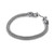 Men's Sterling Silver Naga Chain Bracelet from Thailand 'Air and Fire'