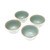 Celadon Ceramic Bowls from Thailand Set of 4 'Simple Thai'