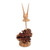Jempinis Wood Hummingbird Sculpture from Bali 'Feasting Hummingbird'