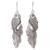 Sterling Silver Goldfish Dangle Earrings from Thailand 'Goldfish Bliss'