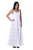 White Cotton Maxi Dress Handmade in India 'Lucknow Summer'