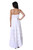 White Cotton Maxi Dress Handmade in India 'Lucknow Summer'