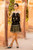 Paisley Motif Viscose Sleeveless A-Line Dress from India 'Paisley Midnight'