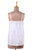 Floral Embroidered White Cotton Tank Top from India 'Beautiful Summer'