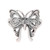 Butterfly Sterling Silver Band Ring from India 'Butterfly Companion'