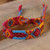 Bright Cotton Wristband Bracelet from Mexico Set of 3 'Forever Friends'