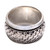 Handmade Sterling Silver Spinner Ring from Bali 'Spinning Weave'