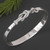 Sterling Silver Knot Bangle Bracelet from Mexico 'Knot'