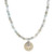 Natural Jade Beaded Pendant Necklace from Thailand 'Jade Charm'