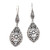 Sterling Silver Bhoma Dangle Earrings from Bali 'Great Bhoma'