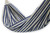 Hand Crafted Cotton Striped Fabric Hammock Single 'Maritime Brazil'