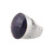 Men's 12-Carat Lapis Lazuli Ring from India 'Royal Facets'