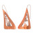 Modern Copper and Sterling Silver Drop Earrings from Bali 'Modern Vision'