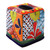 Hand-Painted Talavera Ceramic Tissue Box Cover from Mexico 'Folk Art Convenience'