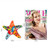 Talavera-Style Ceramic Starfish Wall Sculpture from Mexico 'Hacienda Starfish'